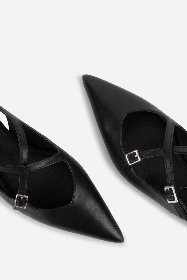 Intentionally Blank Jax Slingback Kitten Heel #3