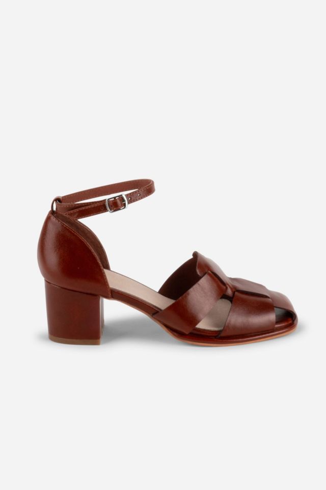 Intentionally Blank April Leather Fisherman Heel #1