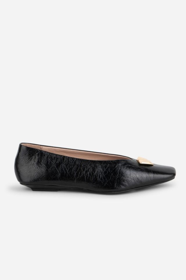 Intentionally Blank Celda Crinkle Ballet Flat #1
