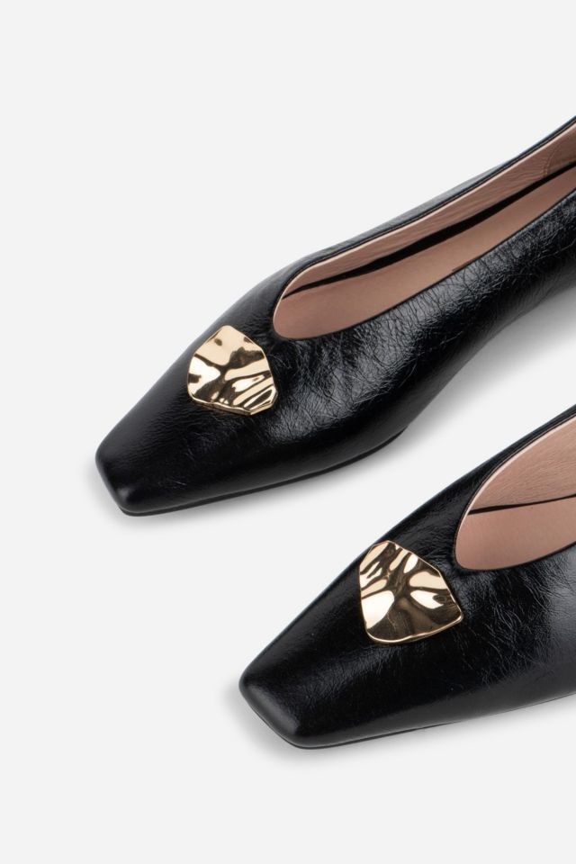 Intentionally Blank Celda Crinkle Ballet Flat #3