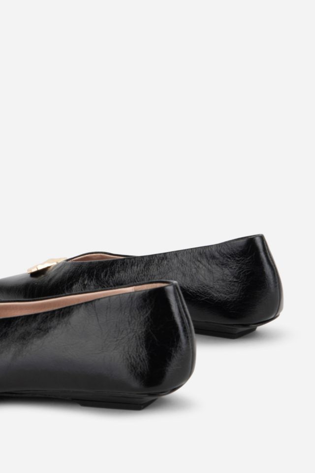Intentionally Blank Celda Crinkle Ballet Flat #4