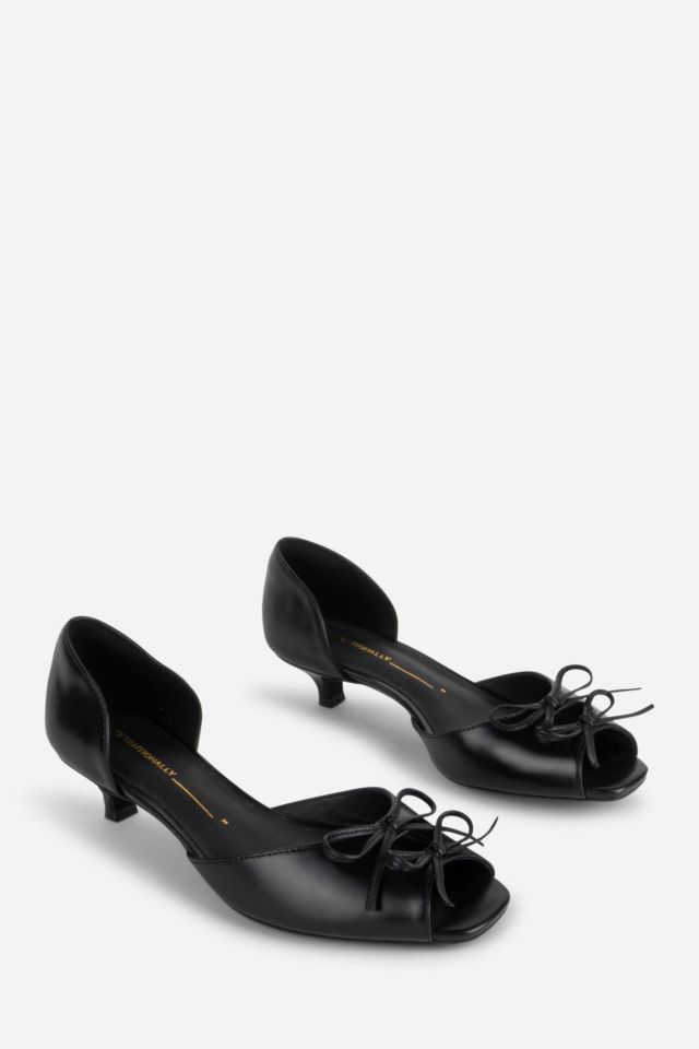 Intentionally Blank Carol Peep Toe Kitten Heel #2