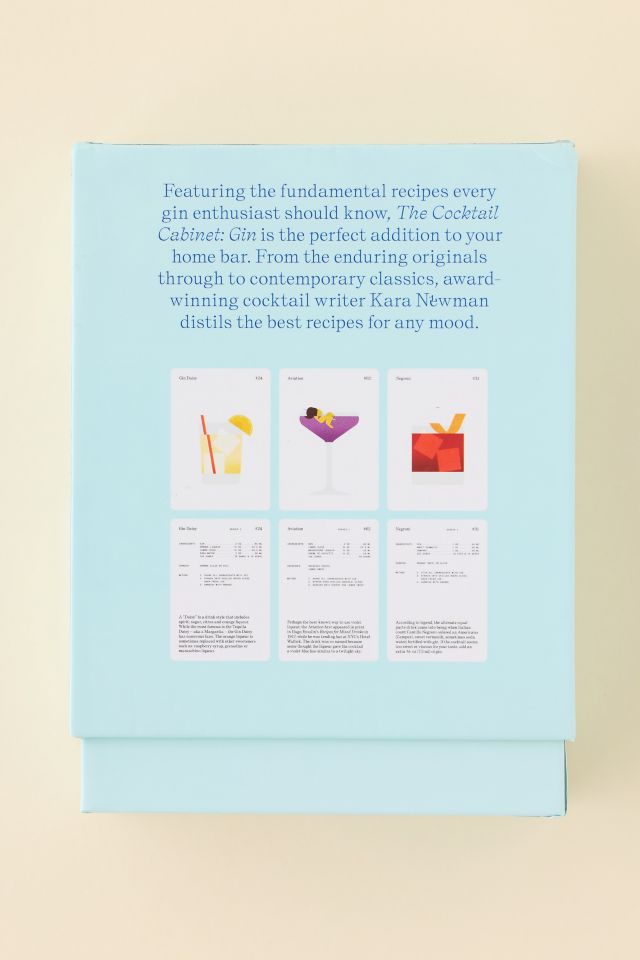 The Cocktail Cabinet: Gin Recipe Card Set #4