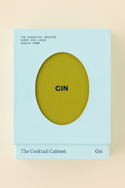 The Cocktail Cabinet: Gin Recipe Card Set
