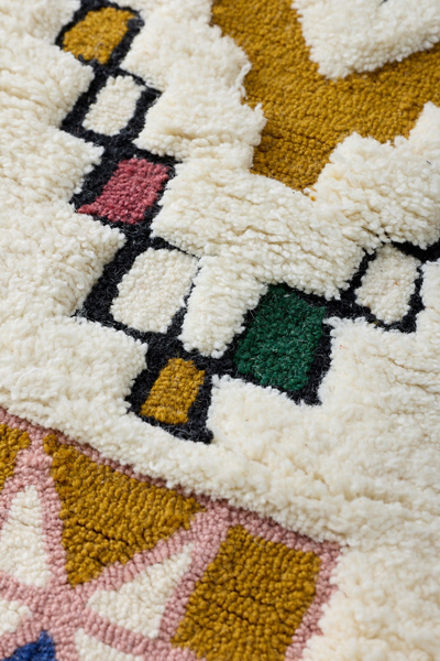 Camila Shaggy Wool Rug