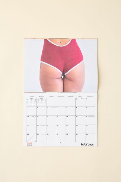 Booty 2026 Wall Calendar