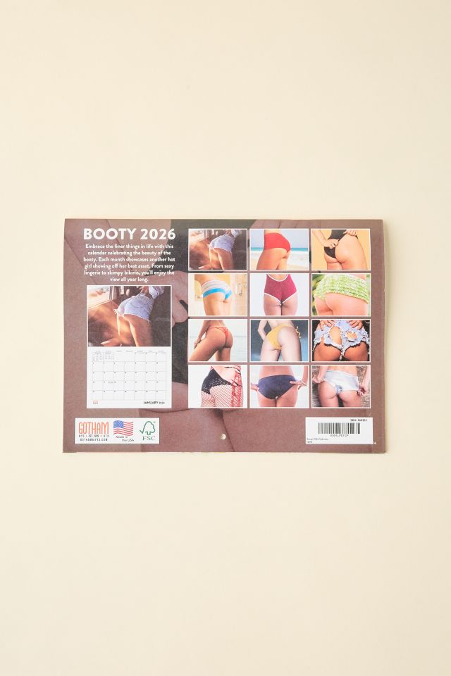 Booty 2026 Wall Calendar #4