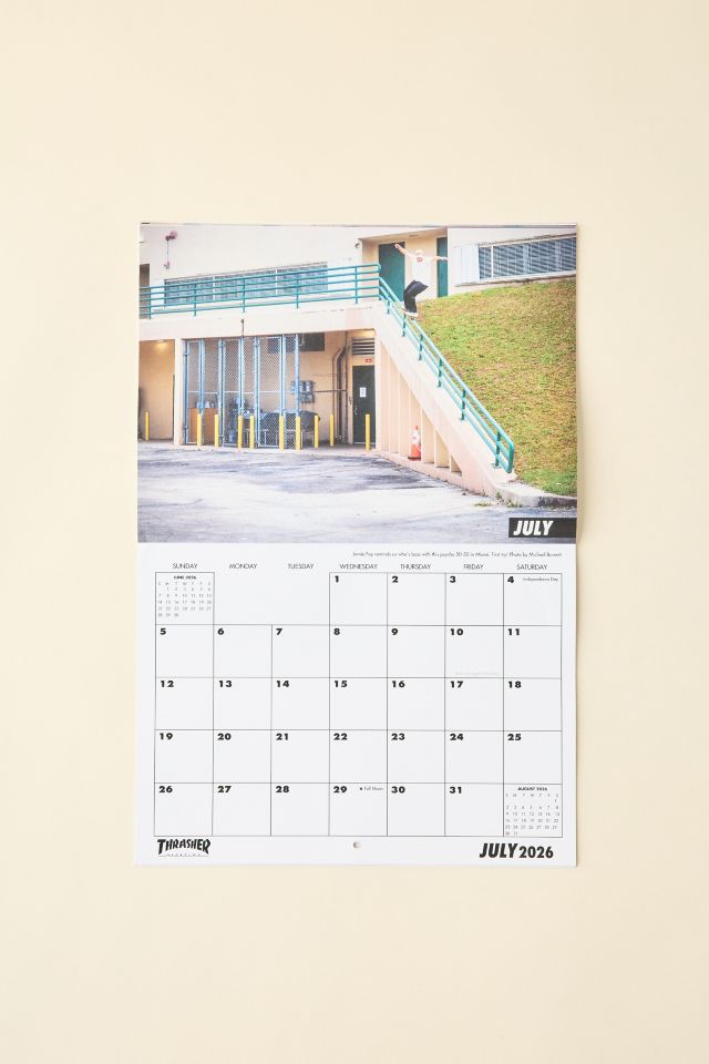 Thrasher Magazine 2026 Wall Calendar #3