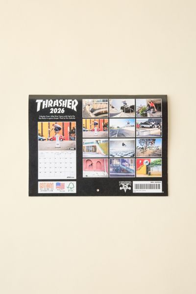 Thrasher Magazine 2026 Wall Calendar