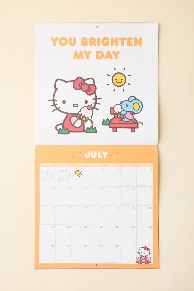Sanrio Hello Kitty 2026 Wall Calendar #2