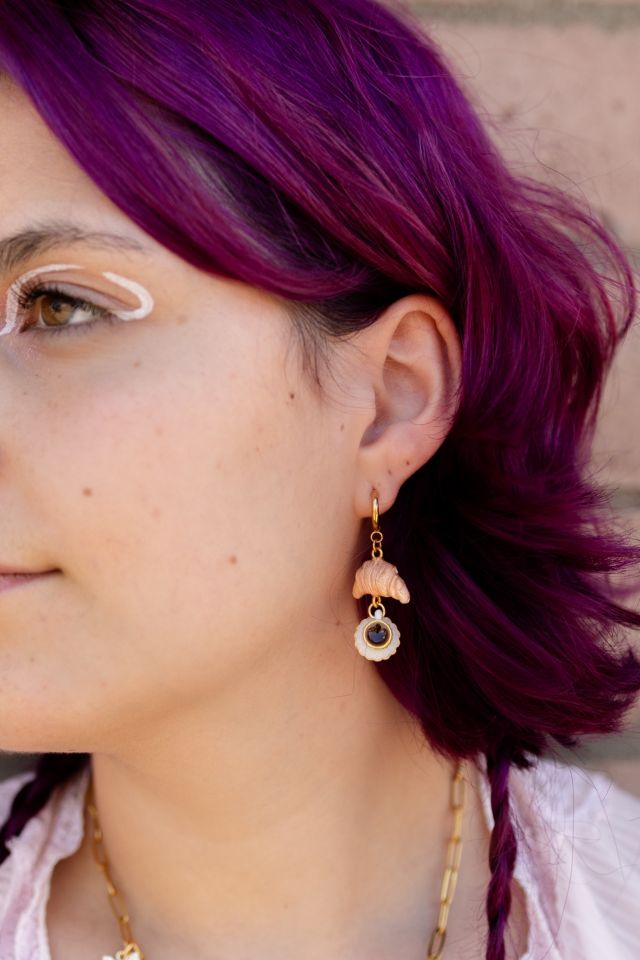 Sigfus Designs Bonjour Charm Earrings #3