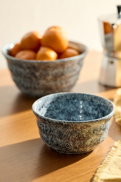 Speckled Ceramic Serving Bowl