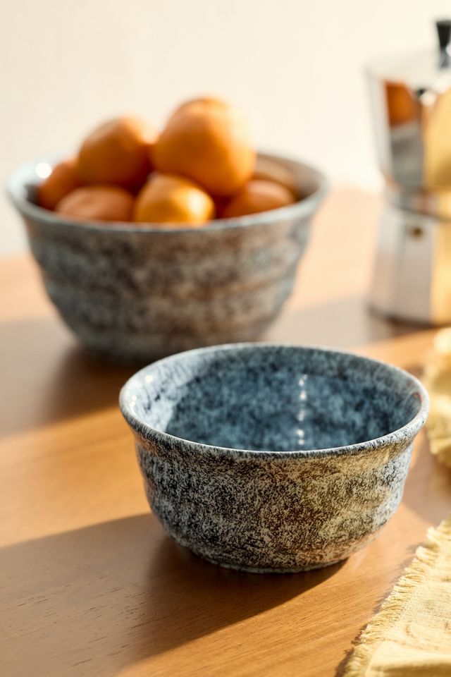 Speckled Ceramic Serving Bowl #1