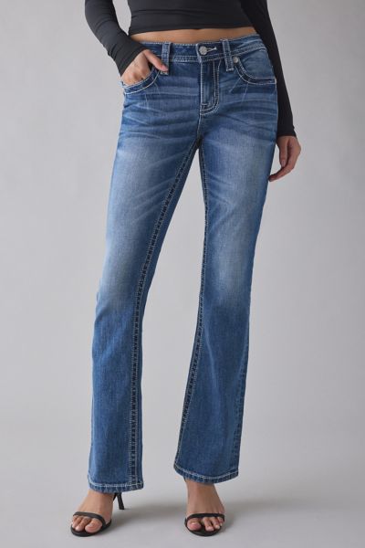Miss Me Embellished Mid-Rise Bootcut Jean
