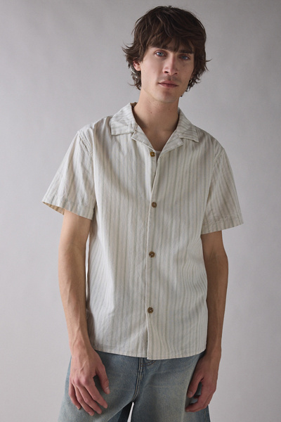 Rhythm Vacation Stripe Short Sleeve Shirt