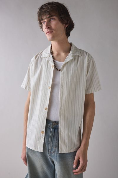 Chemise à manches courtes Vacation Stripe de Rhythm