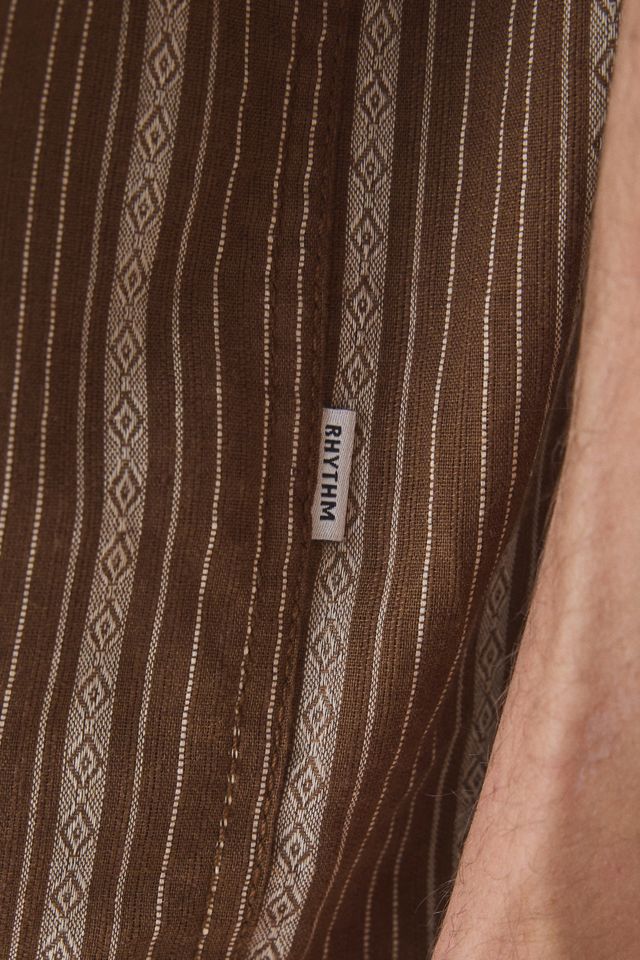 Rhythm West Winds Stripe Short Sleeve Shirt #2