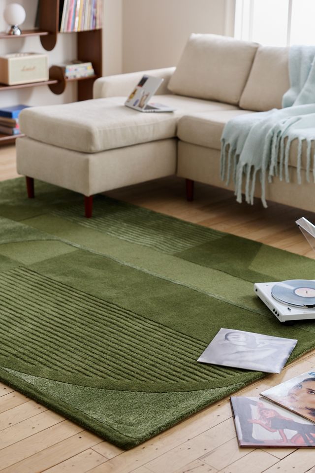 Farley Art Deco Tufted Rug #1