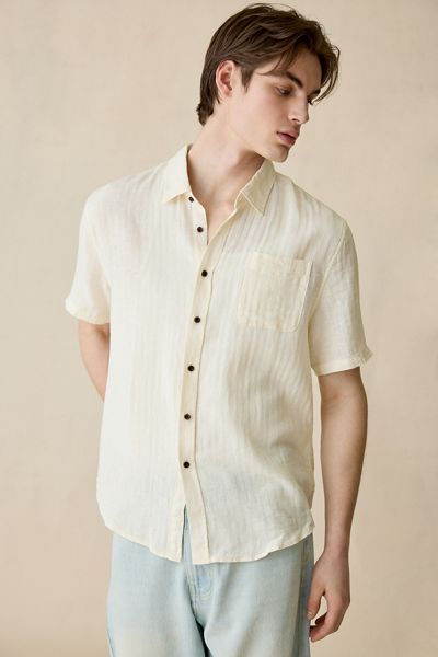 Stussy Classic Oxford Short Sleeve Button-Down Shirt | Urban