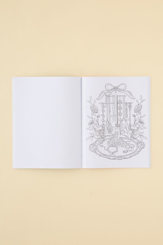 Coquette: A Coloring Book Of Dreamy Designs For The Romantic Soul By Chellie Carroll #2