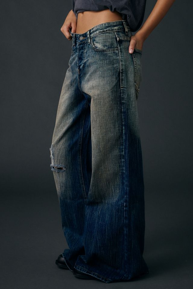 Jaded London Vortex Low-Rise Baggy Flare Jean #2