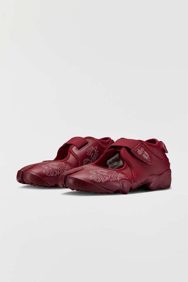 Nike Women's Air Rift Leather Team Red Sneaker #1