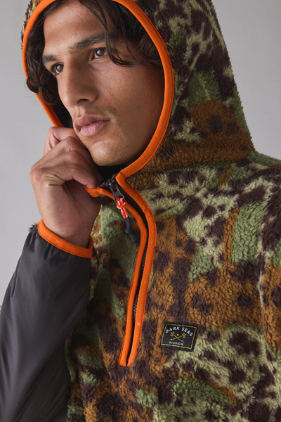 Dark Seas Glendora Fleece Pullover Jacket