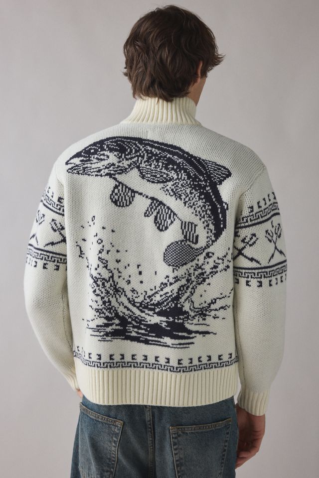 Dark Seas Old Timer Zip-Up Sweater #1
