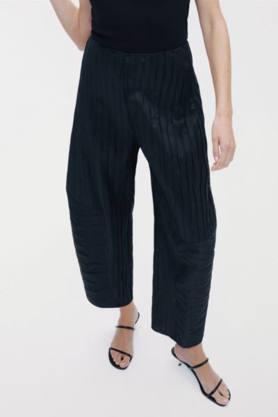 Nocturne Crinkle Barrel Leg Pant