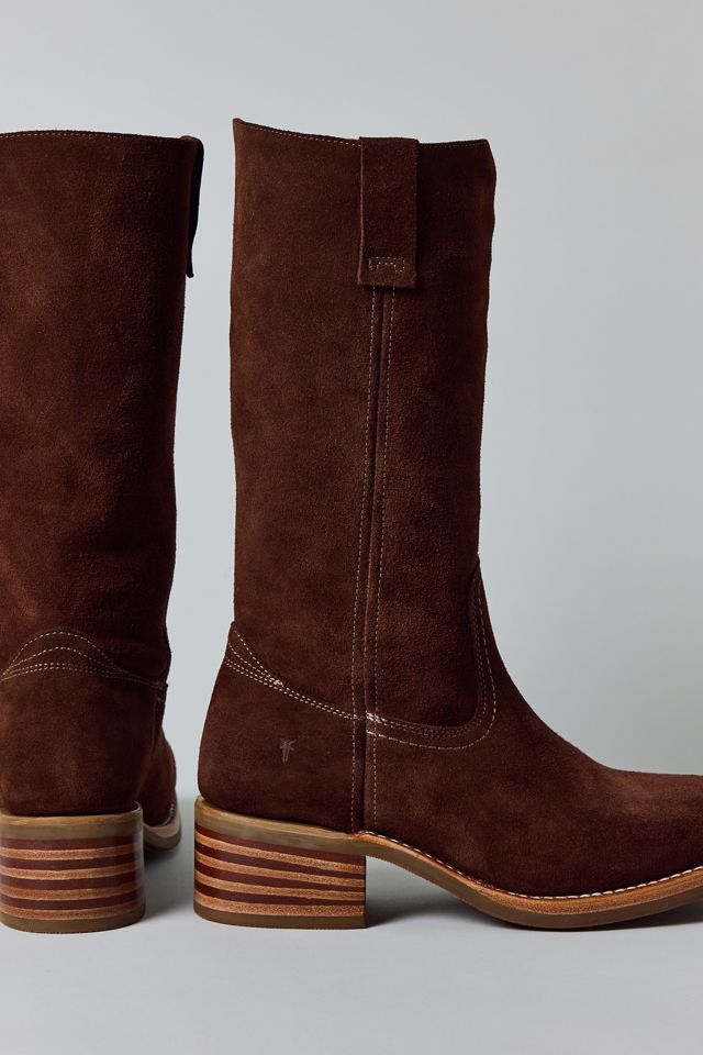 Bottes en suède Campus 12R Frye #1