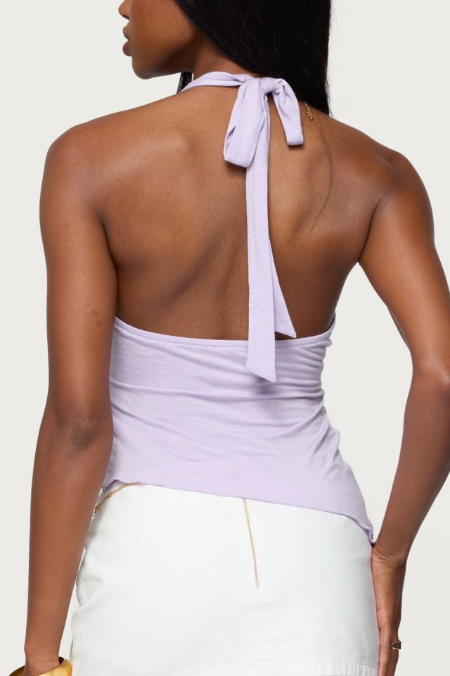 Edikted Arian Starfish Asymmetric Halter Top #4