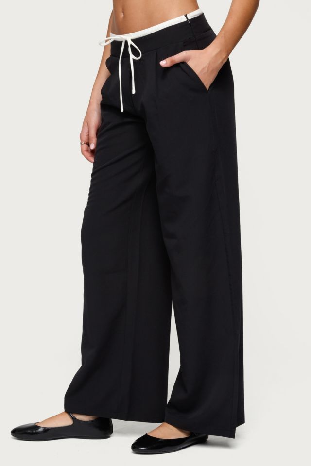 Edikted Peekaboo Drawstring Pants #2