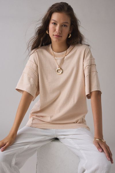 T-shirt surdimensionné Bennie en coton surteint BDG