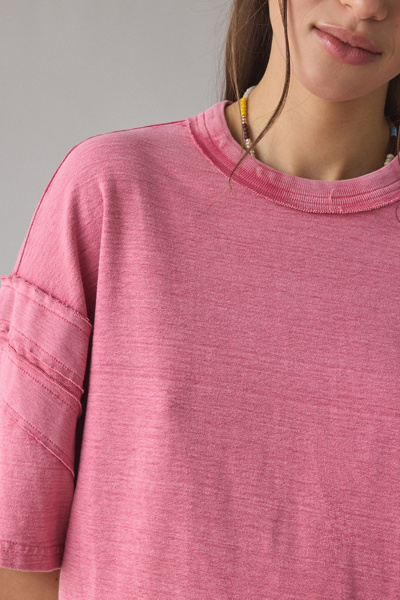 BDG Bennie Overdye Cotton Oversized Tee