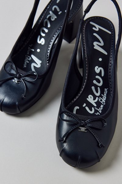 Circus Ny By Sam Edelman Diane Slingback Ballet Heel In Black, Women's At Urban Outfitters