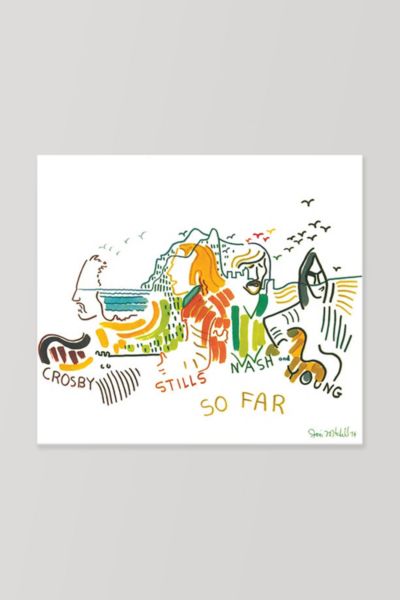 Crosby Stills Nash & Young - So Far  LP