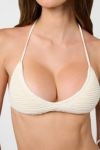 WeWoreWhat Scoop String Bikini Top