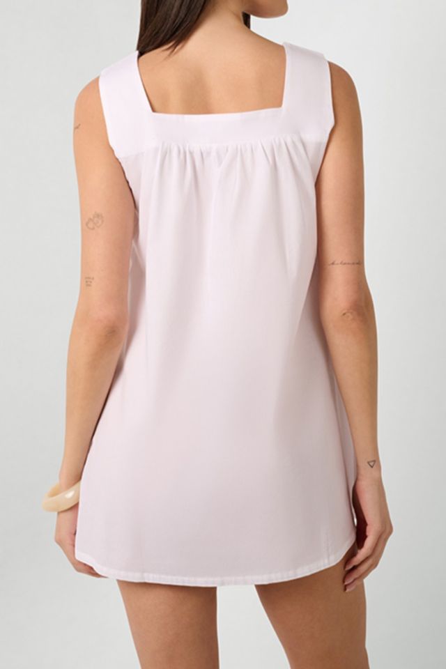 WeWoreWhat Square Neck Babydoll Mini Dress #3