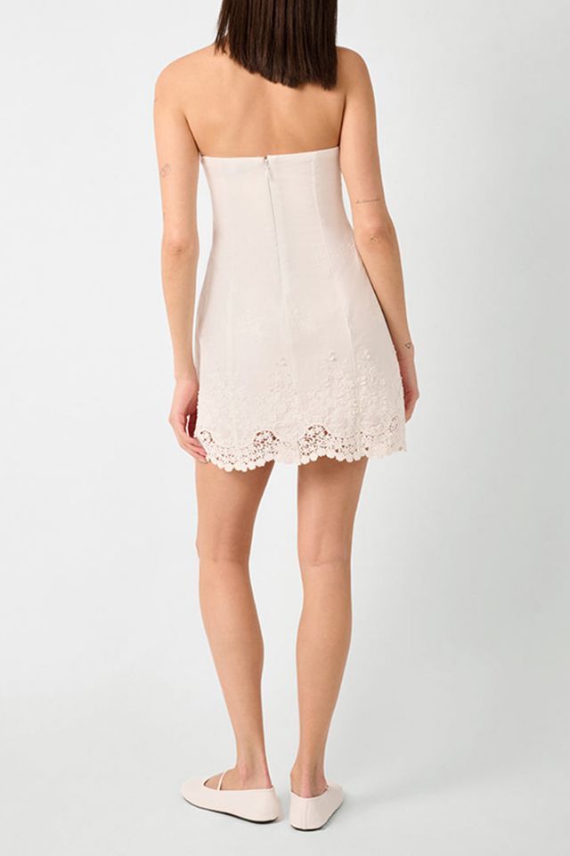 WeWoreWhat Strapless Eyelet Mini Dress #2