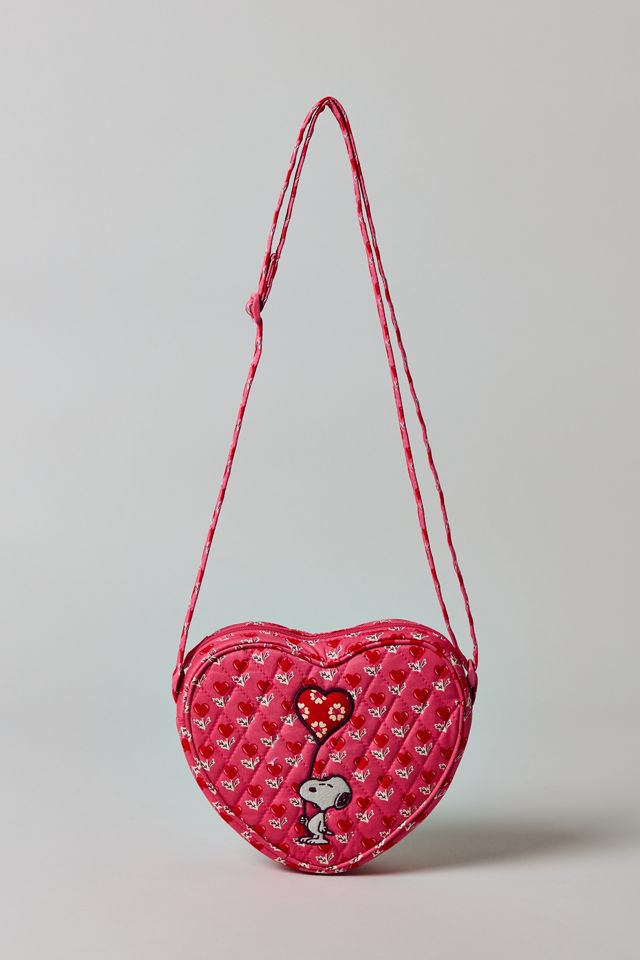 Vera Bradley Peanuts Verona Heart Crossbody Bag | Urban Outfitters