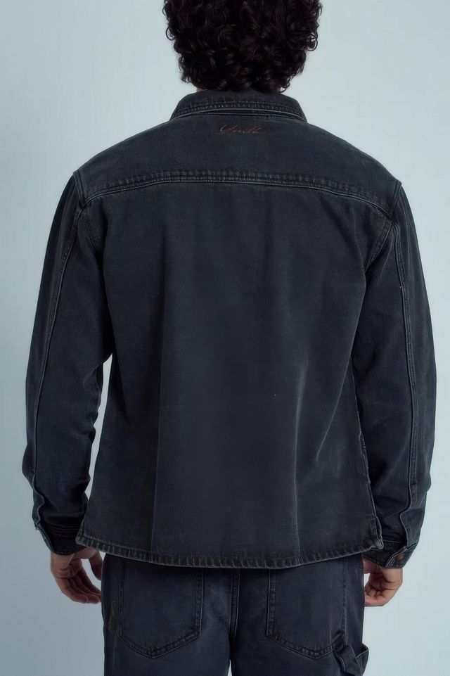 Native Youth Chyler Boxy Denim Shirt #1