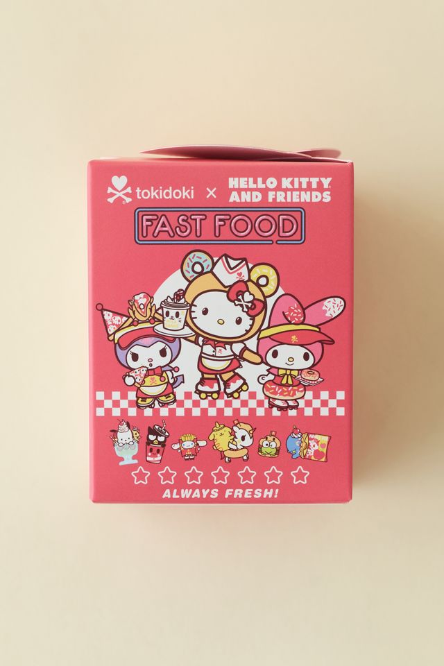 tokidoki X Hello Kitty & Friends Fast Food Series Blind Box Figure
