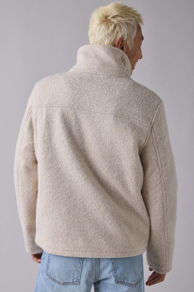 Native Youth Grover Boucle Aviator Jacket #1