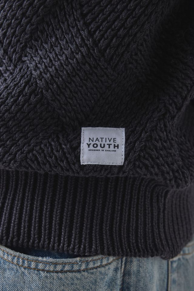 Native Youth Campbell Knit Crew Neck Sweater #3