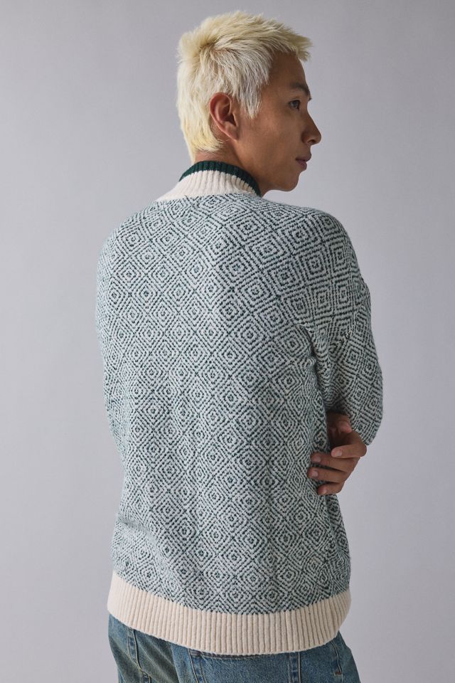 Native Youth Purcell Intarsia Knit Crew Neck Sweater #1