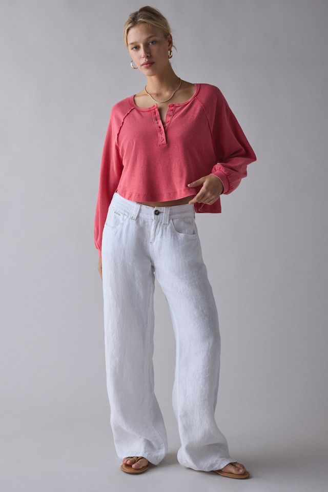 トップス lgb : long henley knit lgb : long henley knit 【公式通販】