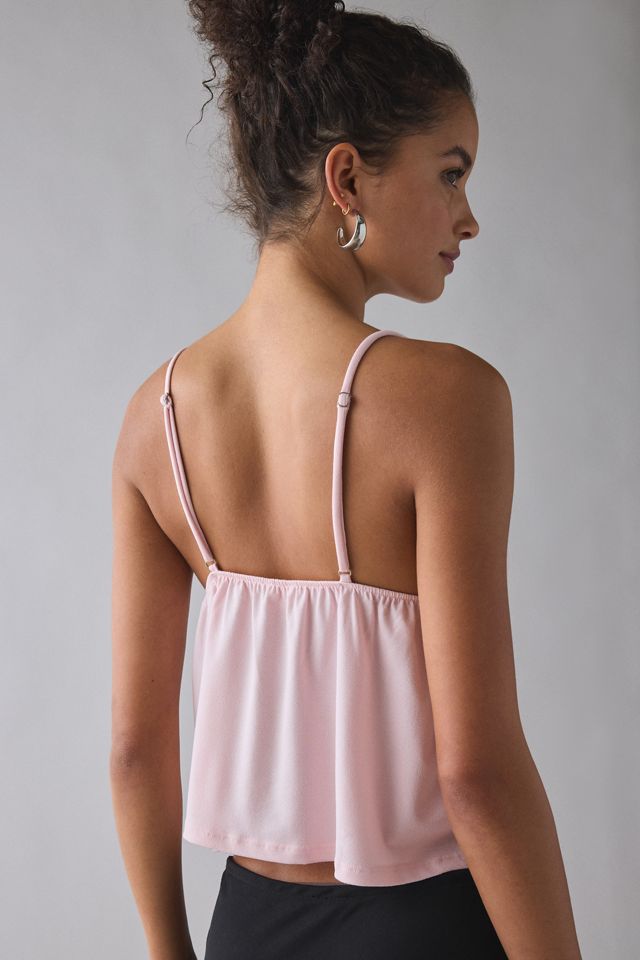 Kimchi Blue Jaelyn Jersey Knit Plunging Babydoll Cami #3