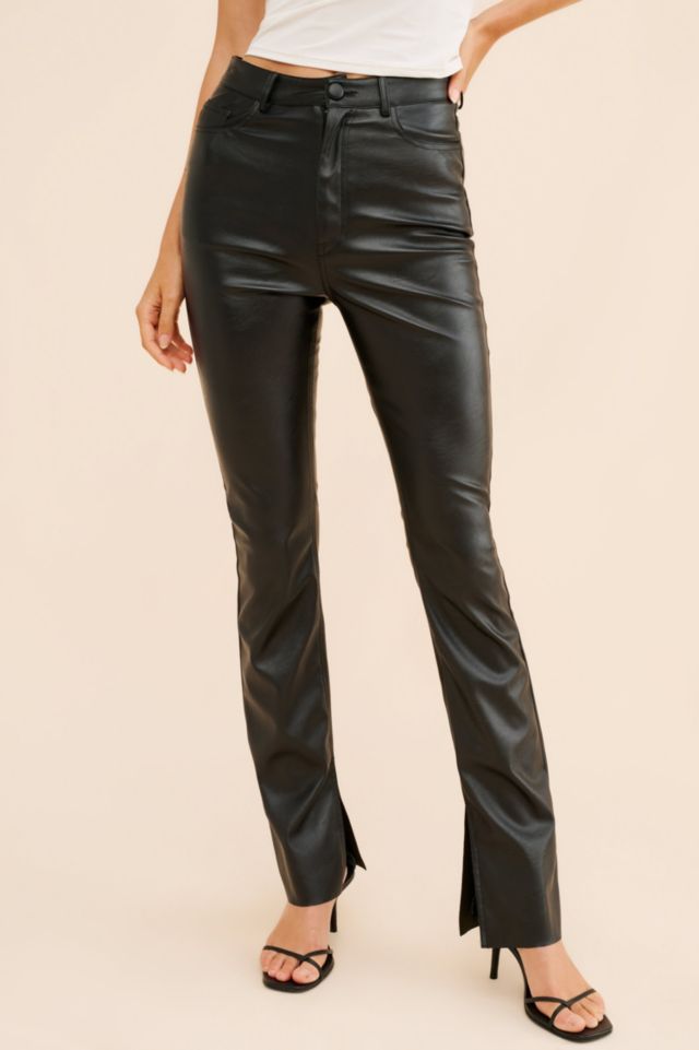 4SI3NNA Zeida Vegan Leather Pants #3