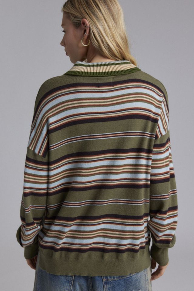 BDG Bowen Oversized Polo Sweater #1