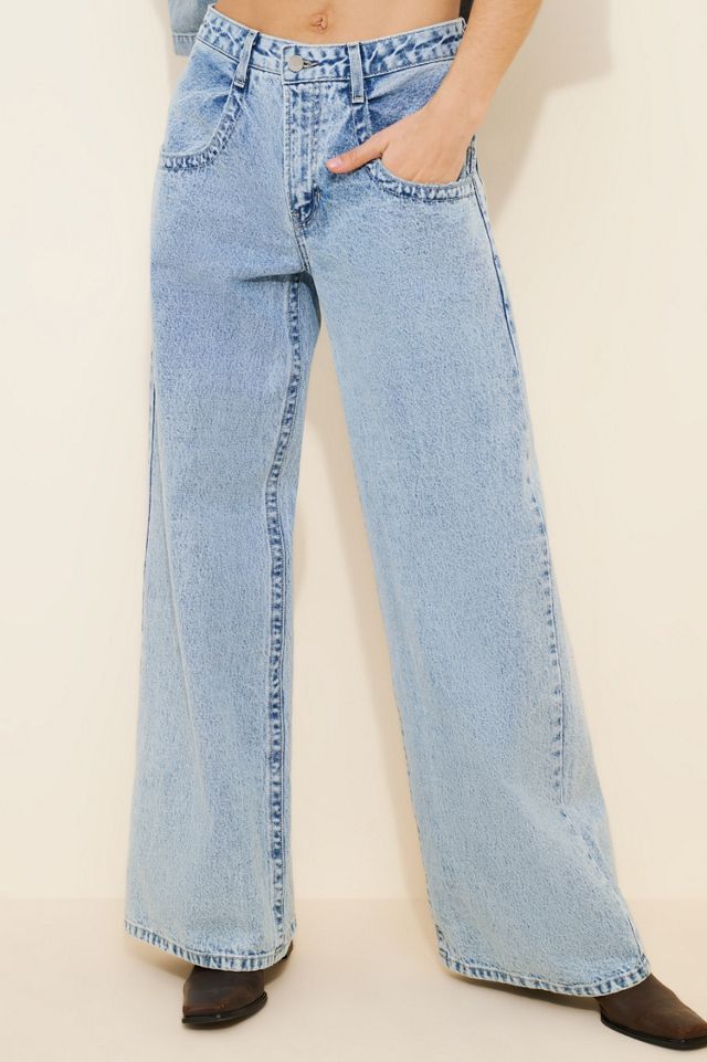JUST BLACK DENIM Relaxed Wide-Leg Jeans #2